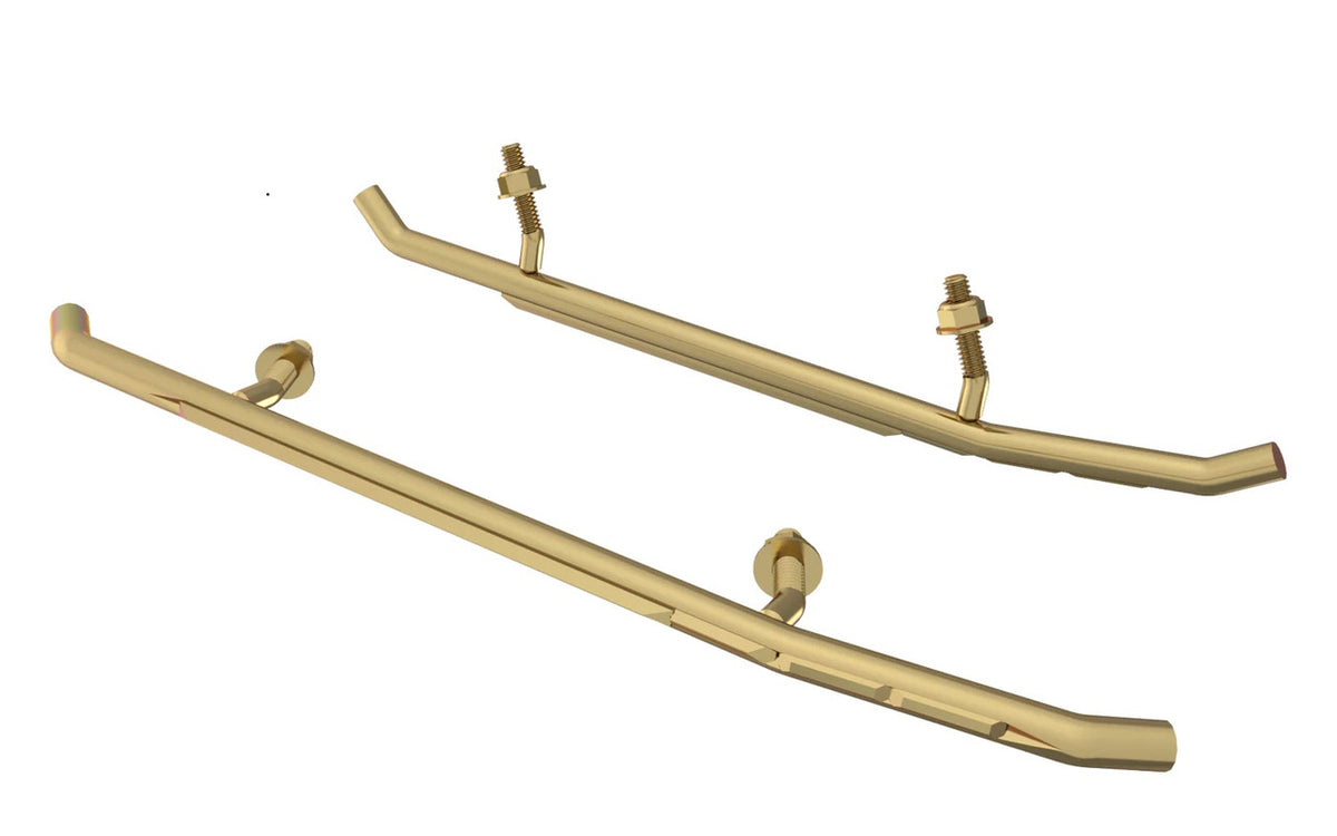 P08-287-06 Qualipieces Polaris Traveler Snowmobile Carbide Runner Pair