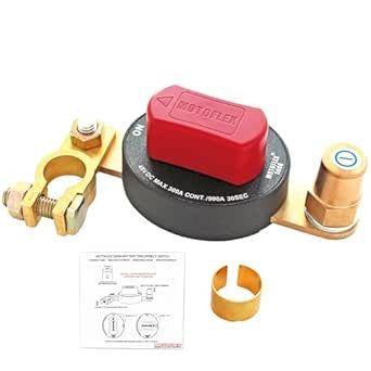 5006 MOTOFLEX Battery Disconnect Switch 12V-48V Battery Cut Off Switch