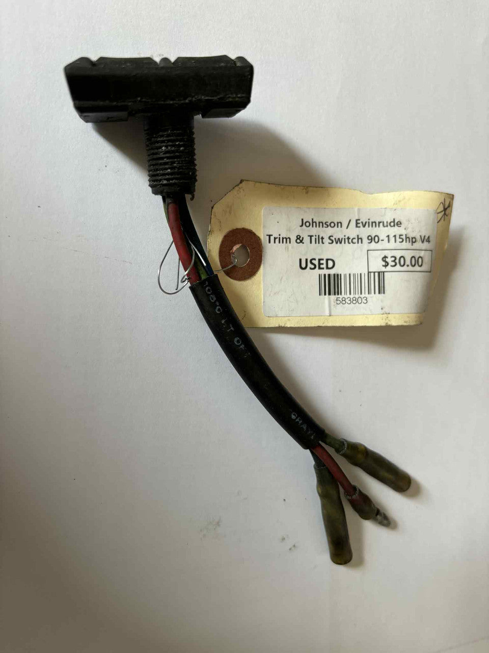 USED 583803 OMC Johnson Evinrude Trim & Tilt Switch 90-115hp V4