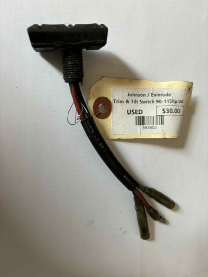 USED 583803 OMC Johnson Evinrude Trim & Tilt Switch 90-115hp V4