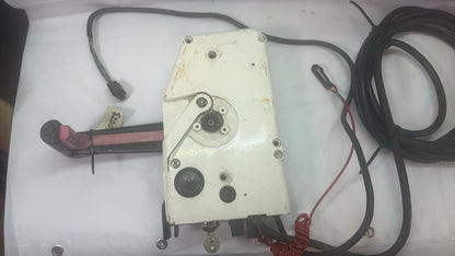 USED 396106 OMC Johnson Evinrude Side Mount Remote Control Box w Trim