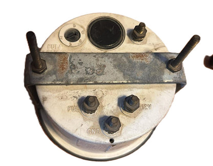USED 17849 OMC RPM Black  Tachometer Gauge x1000