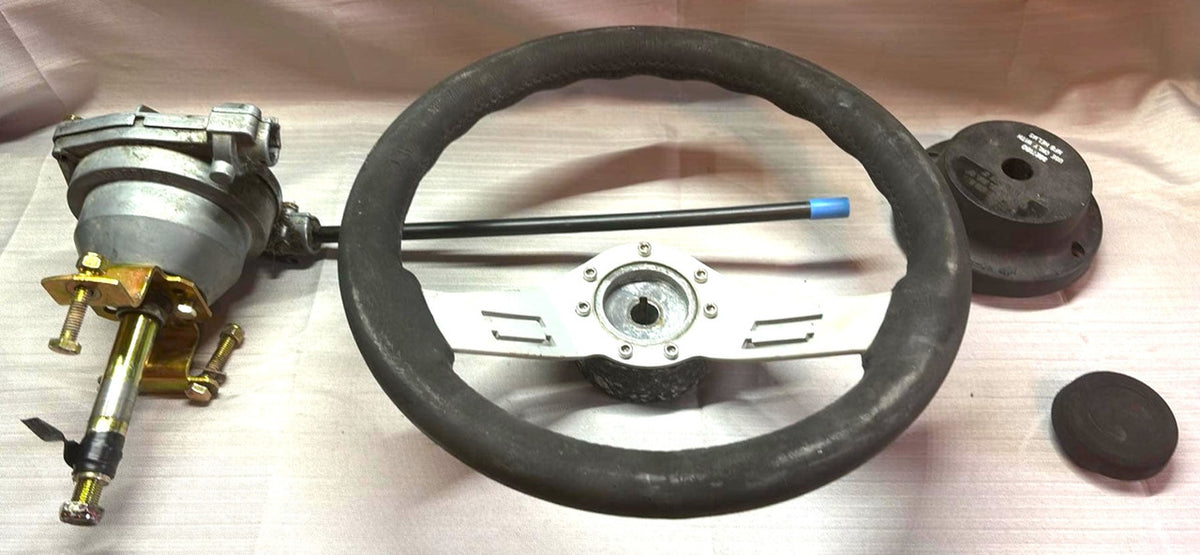 USED SH5150P Teleflex NFB Rotary Helm + Steering Wheel Single