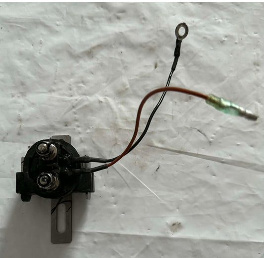 USED 825096T01 Mercury Starter Solenoid with Bracket 8-90hp