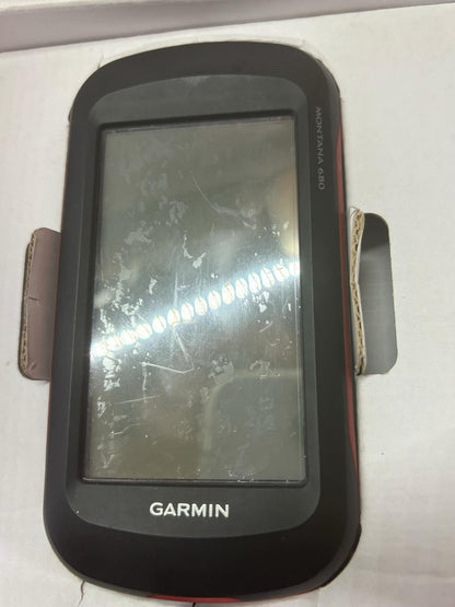 USED 680 4" Garmin Montana Touchscreen GPS GLONASS Receiver + Ram Mount