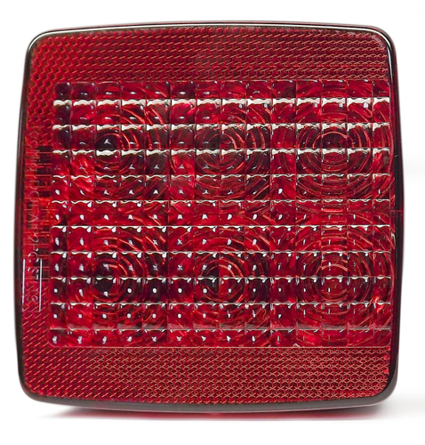 USED DOT AIP2PC STL13 TecNiq Boat Trailer Tail Light 4.5 x 4.5