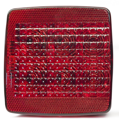 USED DOT AIP2PC STL13 TecNiq Boat Trailer Tail Light 4.5 x 4.5