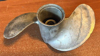 USED 48-47922-9 Mercury Aluminum 2 Blade 9x9 Propeller 4-9.8hp