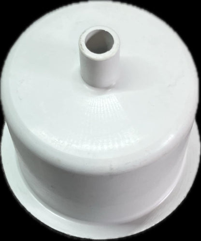 Universal White Plastic Drink Cup Holder Mount Storage with 3/4' Drain Nipple