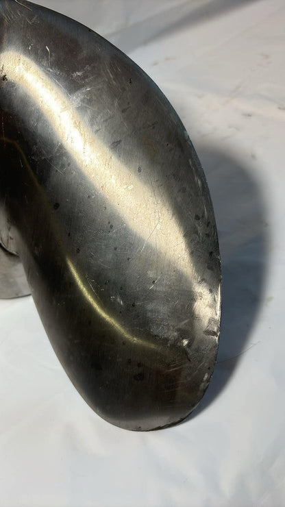 USED 177337 Raker Prop Johnson Evinrude Stainless Steel 14 1/2 x 28P