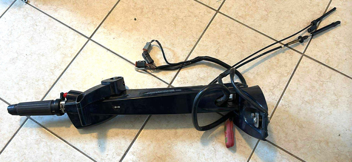 USED 5007127 Evinrude E-Tec Tiller Handle Assembly Steering Arm 40-60hp