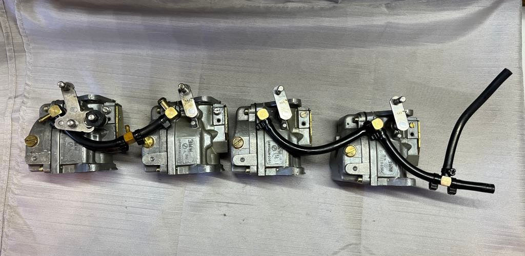 USED 3301-813773-C Mercury Carburetor (set of 4)  75-115hp