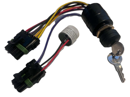 34604472 Mercury Outboard Push to Choke Ignition Switch Assembly