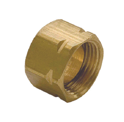 HF5526 SeaStar Hydraulic Fitting Tube Nuts 3/8" Brass 3/8" Tube EACH