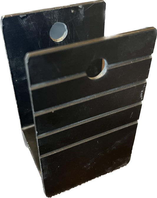 USED Black South Bay Pontoon Bimini Top Bracket Fitting