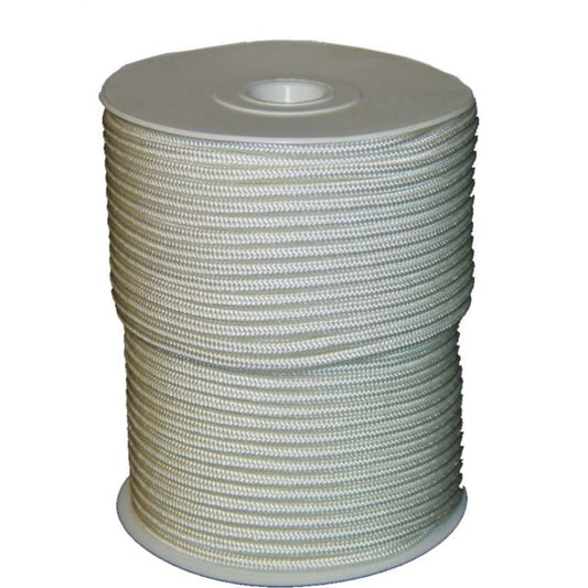 05-210-10 Maxx White Nylon Snowmobile Recoil Pull Start Cord Rope 13/64"x 7FT