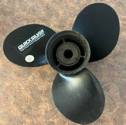 42740A10 Mercury Quicksilver 12 x 10.5P 3 Blade Aluminum Propeller RH