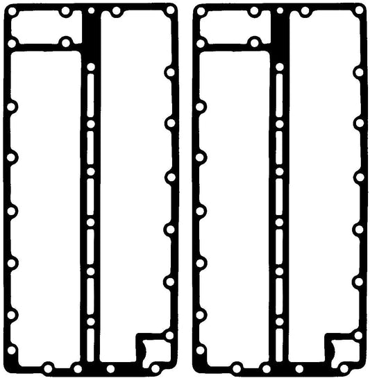18-2545-9 Sierra Exhaust Plate Gasket OMC V6 2/PK