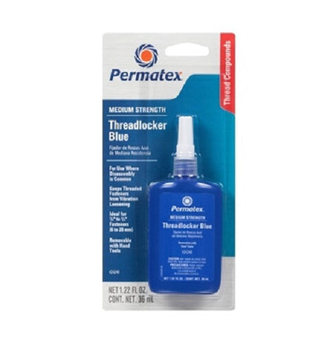 24242 PERMATEX Blue Removable Strength Threadlocker 36ml