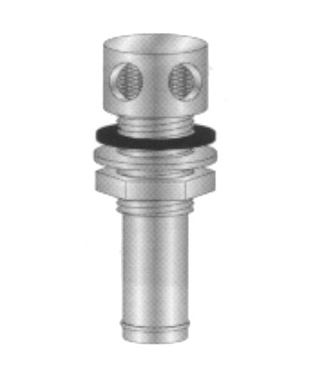 66004-3 Attwood Gas Vent Straight SS