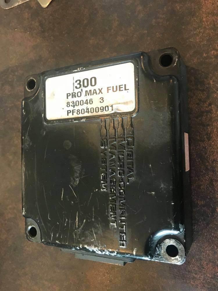 USED 830046 3 Mercury Mariner Racing 300 3.0L EFI Pro Max Ignition Module ECU