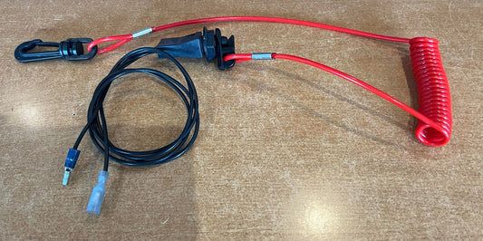 USED 585134 OMC Johnson Evinrude Emergency Cut Off Switch & Lanyard