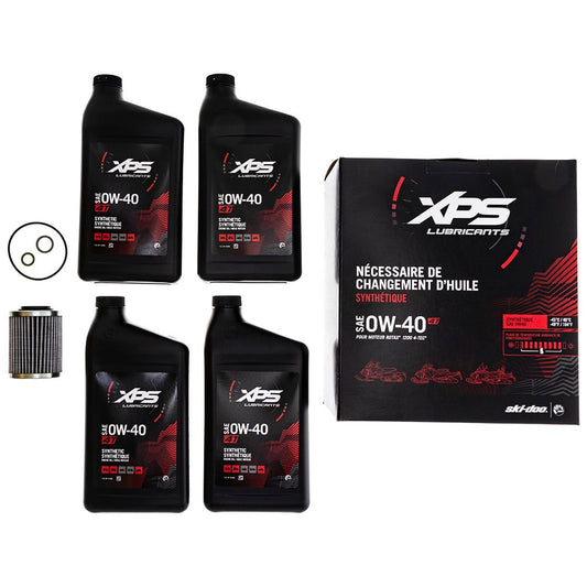 779255 BRP XPS SAE 0W-40 Rotax 1200 Engine Oil Change Kit