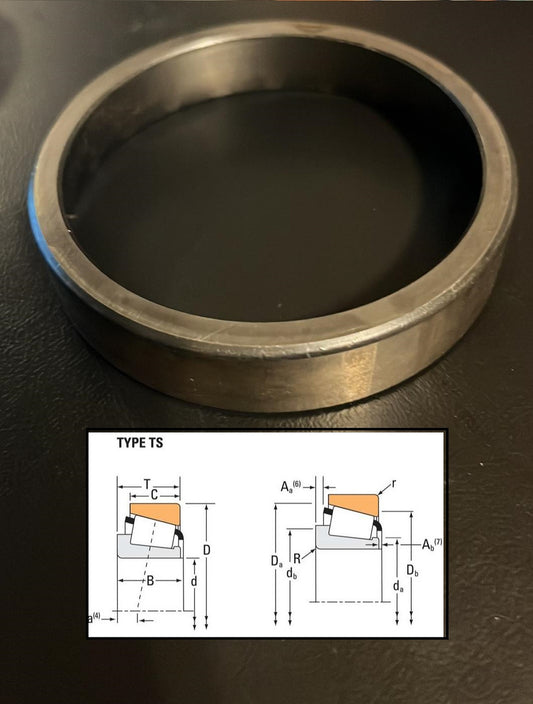USED LM104911 Timken Tapered Roller Bearings Single Cup / Race Only