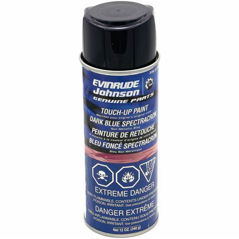 351907 Evinrude Johnson Touch Up Lower Unit Paint Dark Blue Spectracron