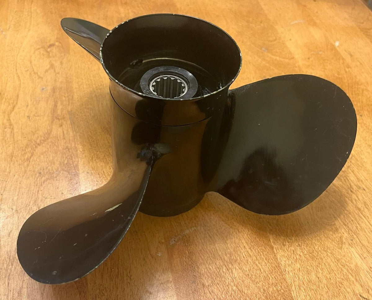 USED 48-56228 Mercury Quicksilver Propeller 10 3/4 x 19P 3 Blade