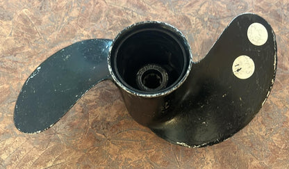 USED 48-47922-9 Mercury 9x9 Aluminum 2 Blade Propeller 4-9.8hp