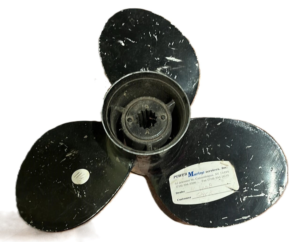 USED 48-42738-8 A10 Mercury Aluminum Propeller 12.5 x 8P 25-60hp