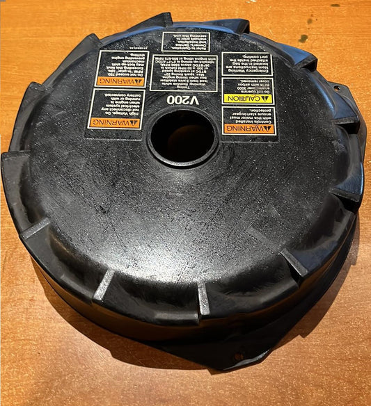 USED 18896 Mercury Black Flywheel Cover V135-V200hp  XR-4/6