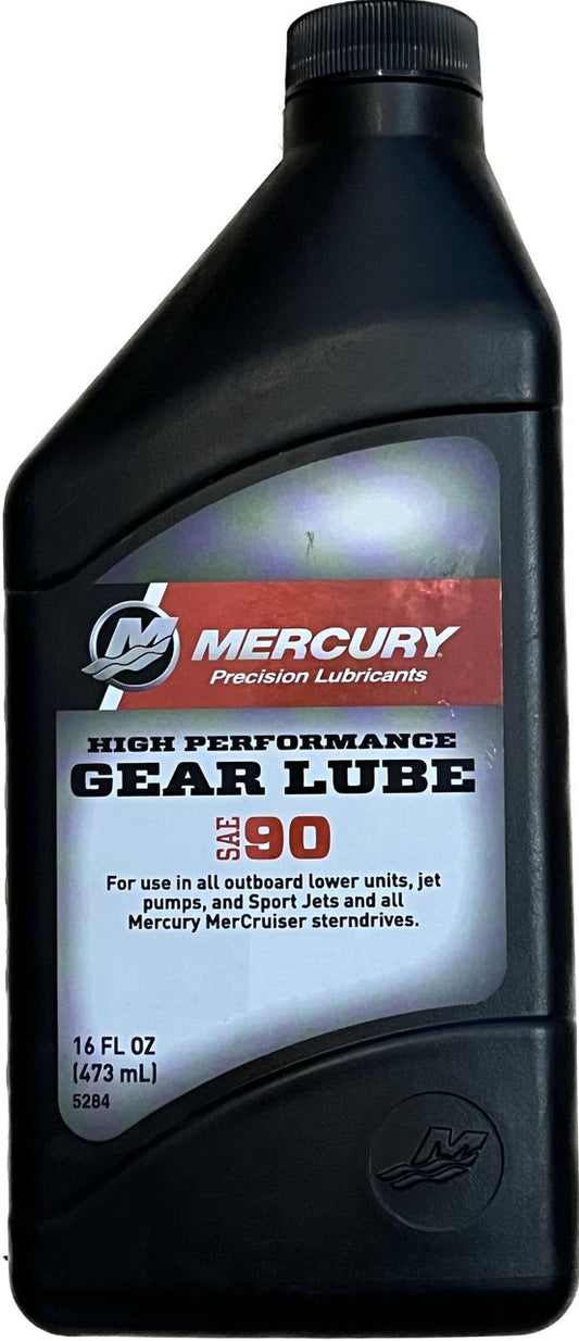 858063K01 Mercury SAE90 High Performance Gear Lube 473ml