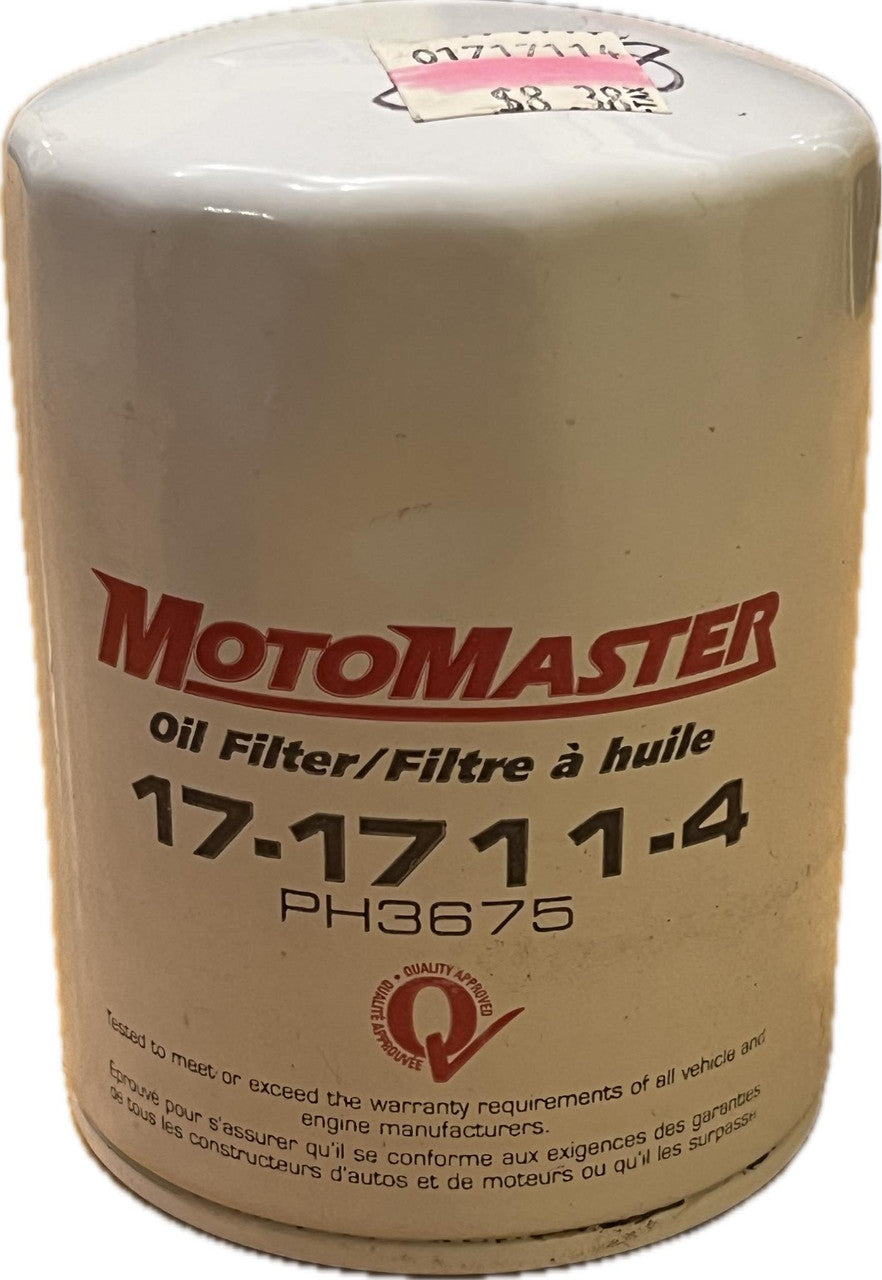 17-1711-4 MotoMaster Oil Filter PH3675