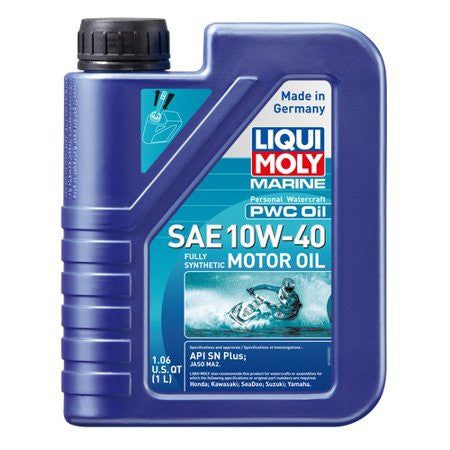 20528 Liqui Moly PWC SAE 10W-40 Full Synthetic Motor Oil 1L
