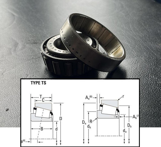 USED LM11949 + LM11910 Timken Tapered Roller Bearing & Race