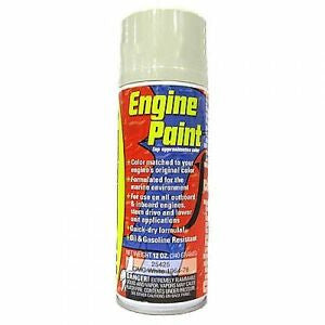 25425 Moeller Engine Paint OMC White 1964-76 12oz