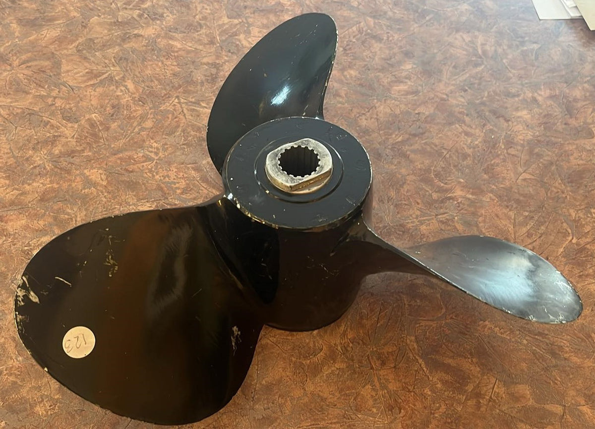 USED Mercury 48-53497A1 Aluminum 3 Blade Prop 29P Counter Rotating?