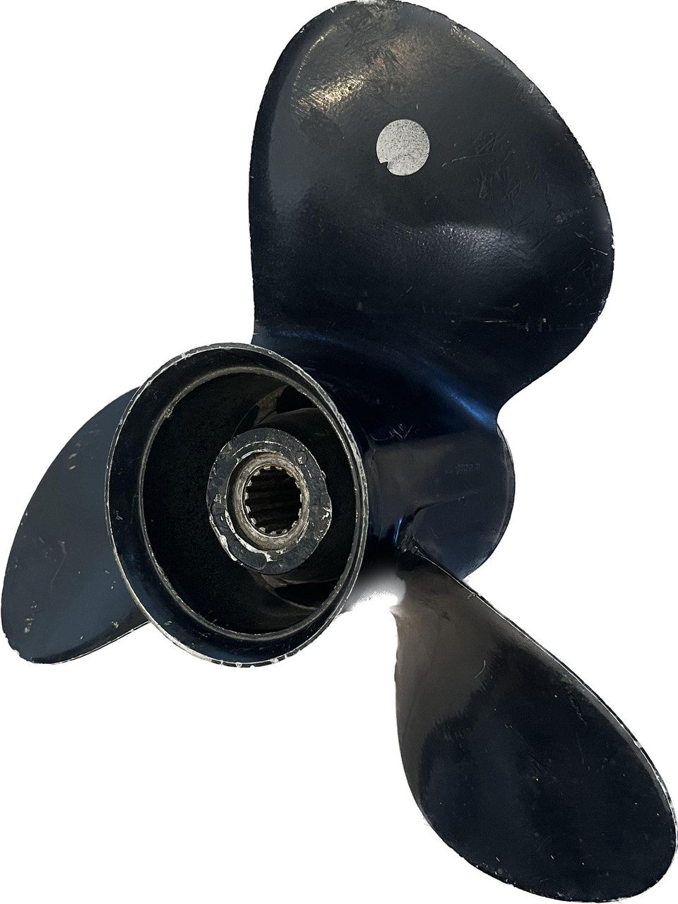 USED 48-65022A4 Mercury Quicksilver Aluminum Propeller 14x 17P 3 Blade
