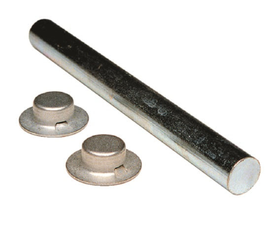 86031 Tiedown Engineering 5/8" x 13 1/4" Roller shaft w Pal Nuts