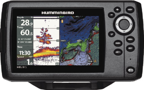 410210-1NAV Humminbird HELIX 5 CHIRP Combo Fishfinder/GPS/Chartplotter
