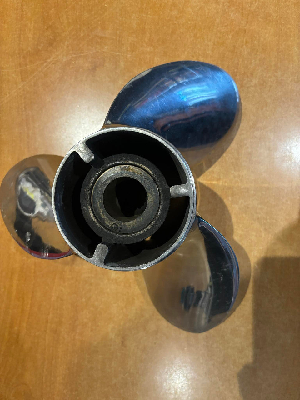USED 48-13704-23 Quicksilver Mercury SS Mirage Propeller 14 5/8" X 23P