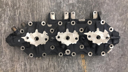 USED 354574 OMC Evinrude 300hp Etec Outboard Motor Cylinder Head Port
