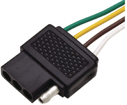 13901   Seachoice 4 Pole Flat Female Trailer Connector for Car Side
