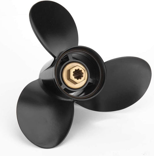 2017-3103-13 Polastorm 10 3/8 x 13 Mercury 9.9-25hp Aluminum Propeller
