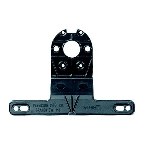 PM 440-09 Peterson Black Plastic License Plate Holder Bracket