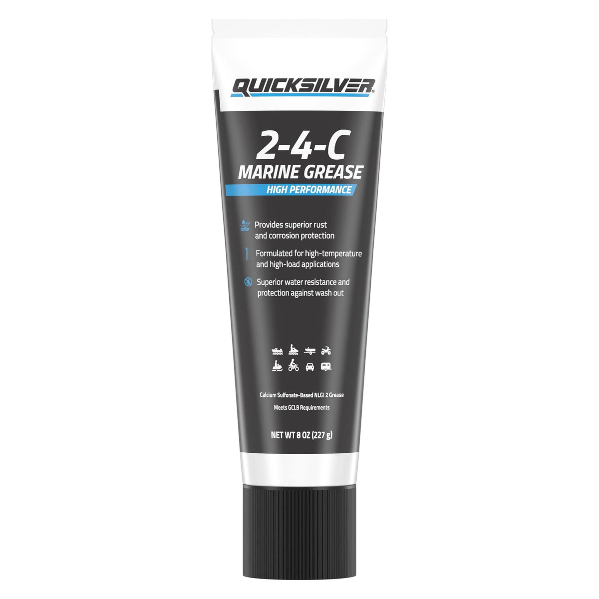 8M0240200 Mercury 2-4-C Marine High Performance Grease 8oz